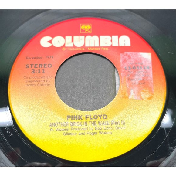 Pink Floyd Another Brick in the Wall (Part II) / One of My Turns 45 Rock Record - Picture 1 of 4